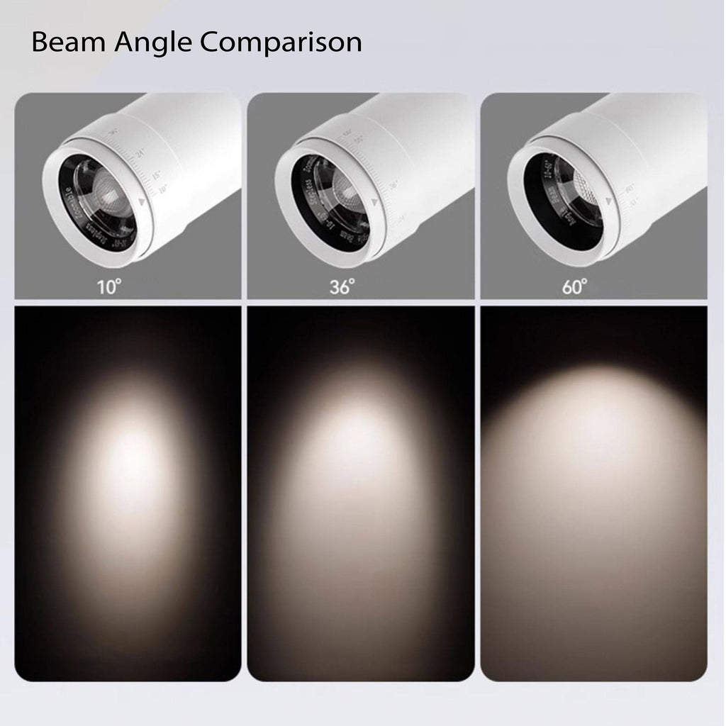 AT Smart Lighting Focusable Spotlight – Adjustable Beam LED Ceiling Light
