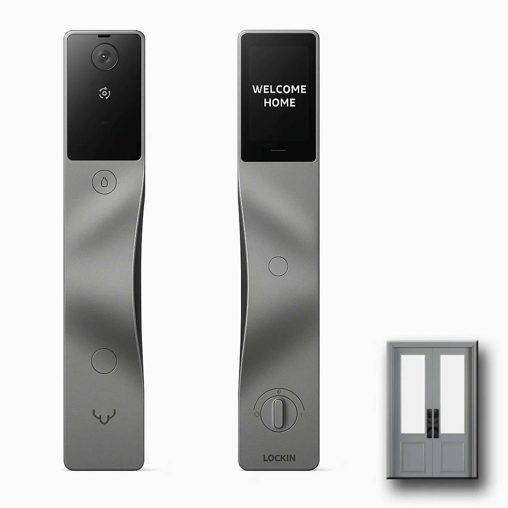 Lockin V5 Max Smart Lock Accessories – Replacement Battery & Lock Cylinder