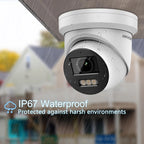 Hikvision 4K 8MP Smart Hybrid Light ColorVu Turret Network Camera