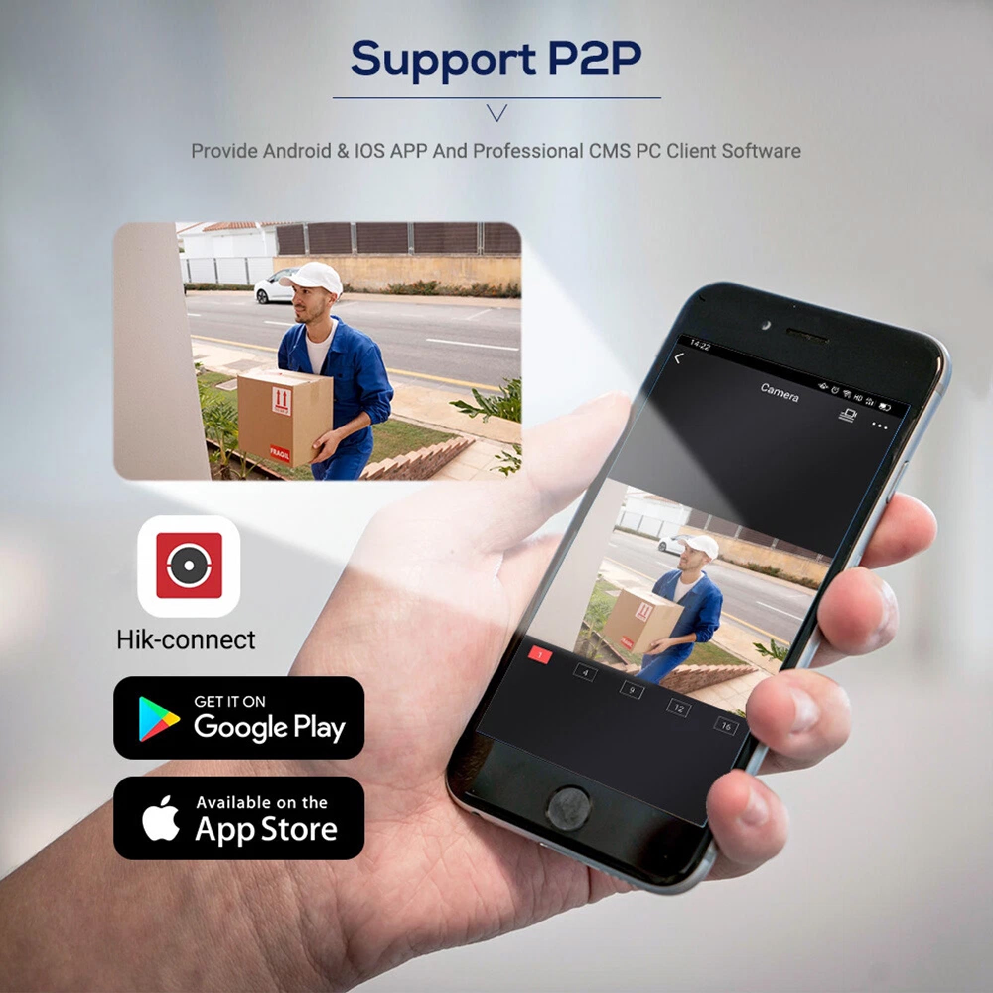 Hikvision 4K 8MP Smart Hybrid Light ColorVu Turret Network Camera