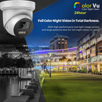 Hikvision 4K 8MP Smart Hybrid Light ColorVu Turret Network Camera