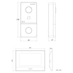 Hikvision DS-KIS602 G2 IP Video Intercom Kit – 2MP Smart Video Door Intercom System