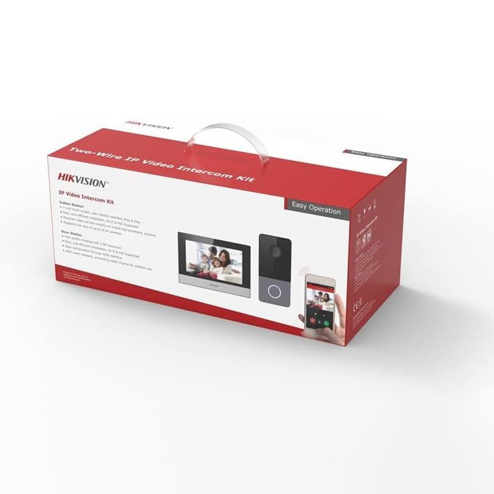 Hikvision DS-KIS602 G2 IP Video Intercom Kit – 2MP Smart Video Door Intercom System