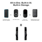 Lockin V5 Max Palm Vein Smart Lock – 3D Face Recognition, Dual Battery System, Flagship Biometric Security