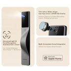 Lockin V5 Max Palm Vein Smart Lock – 3D Face Recognition, Dual Battery System, Flagship Biometric Security