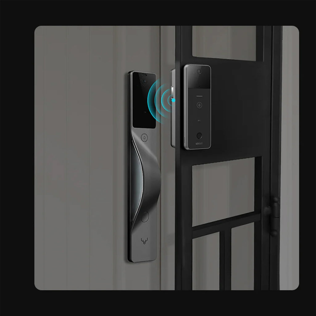 Lockin Veno 3 Smart Lock – Palm Vein + 3D Face Recognition, Video Door Viewer, WiFi Door Lock Australia