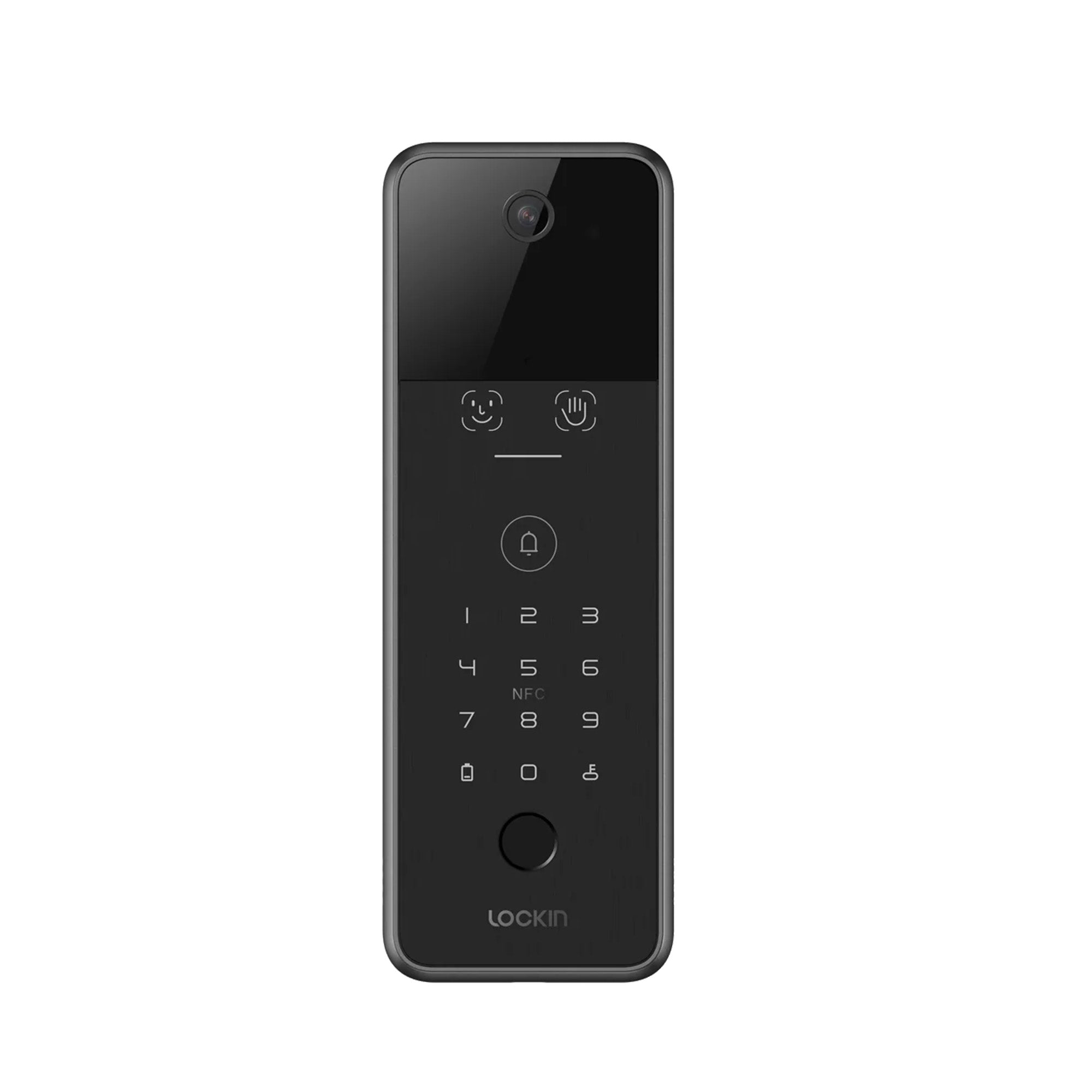 Lockin Veno 3 Smart Lock – Palm Vein + 3D Face Recognition, Video Door Viewer, WiFi Door Lock Australia