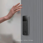 Lockin Veno 3 Smart Lock – Palm Vein + 3D Face Recognition, Video Door Viewer, WiFi Door Lock Australia