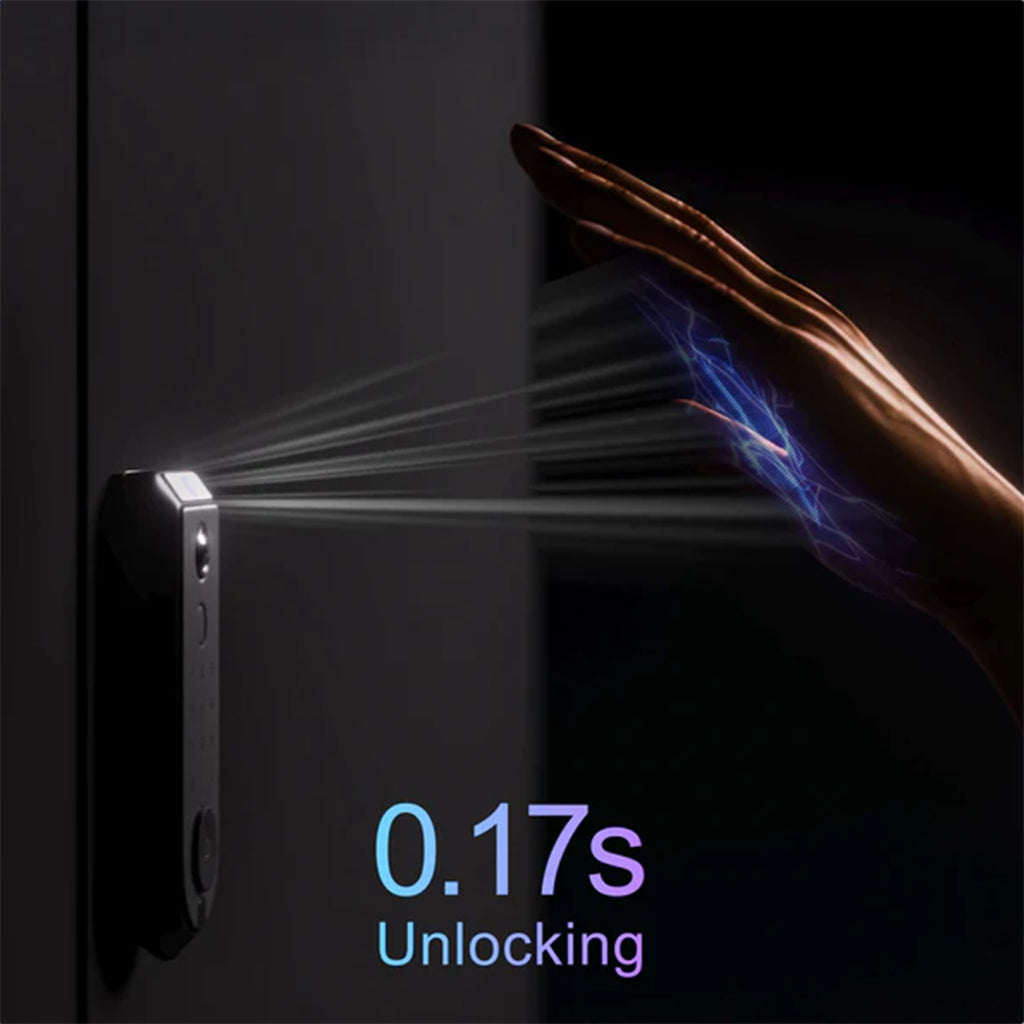 Lockin Veno Pro Palm Vein Video Smart Lock – 2K Camera, 32GB Storage, Advanced AI Detection