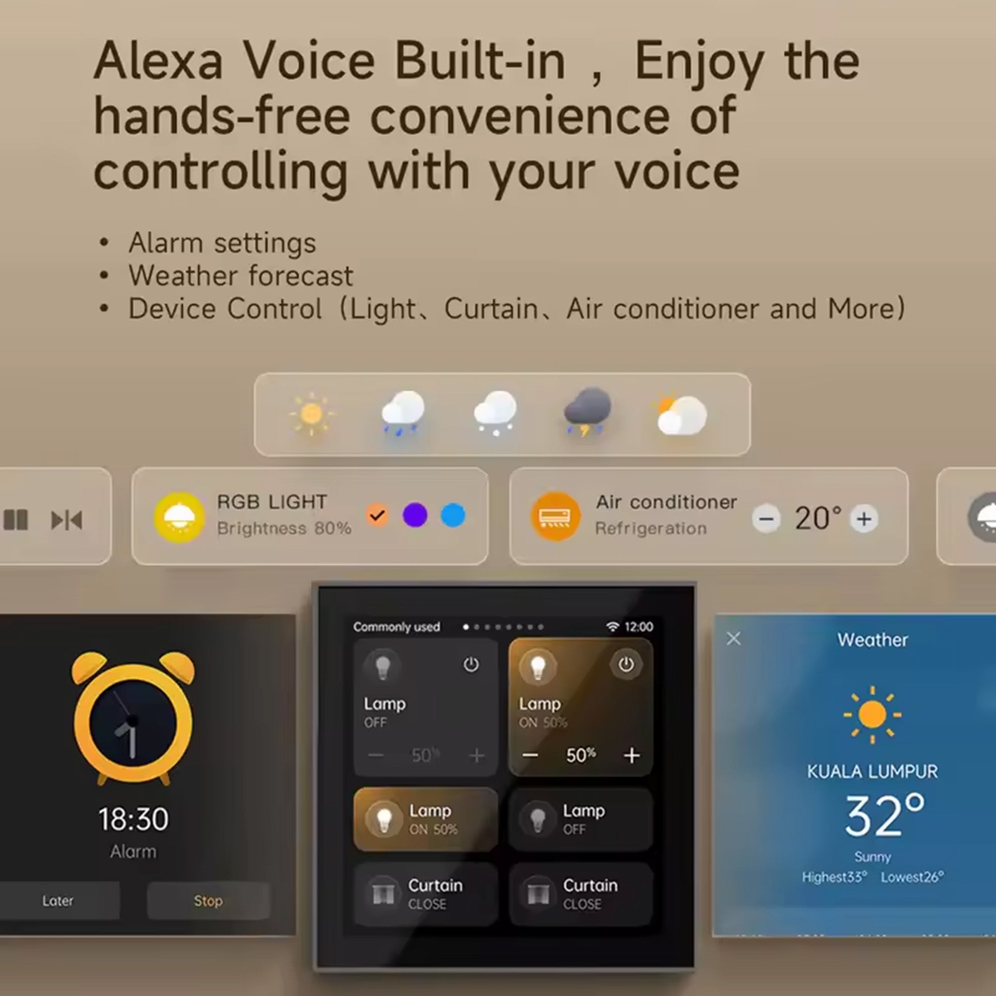 Orvibo MixPad M5 – Smart Voice Control Panel for Whole Home Automation
