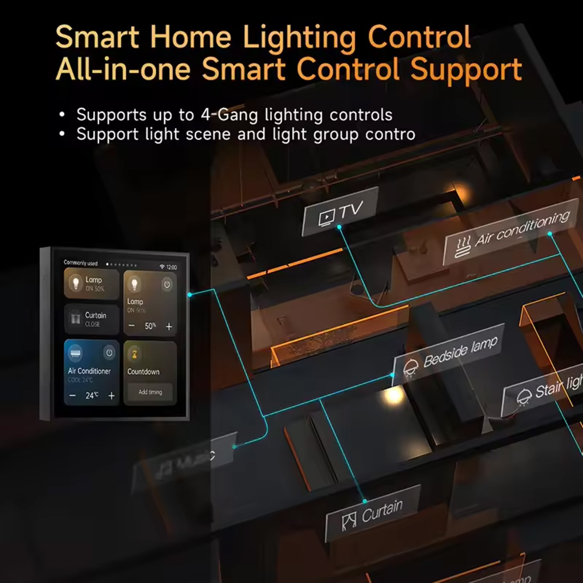 Orvibo MixPad M5 – Smart Voice Control Panel for Whole Home Automation