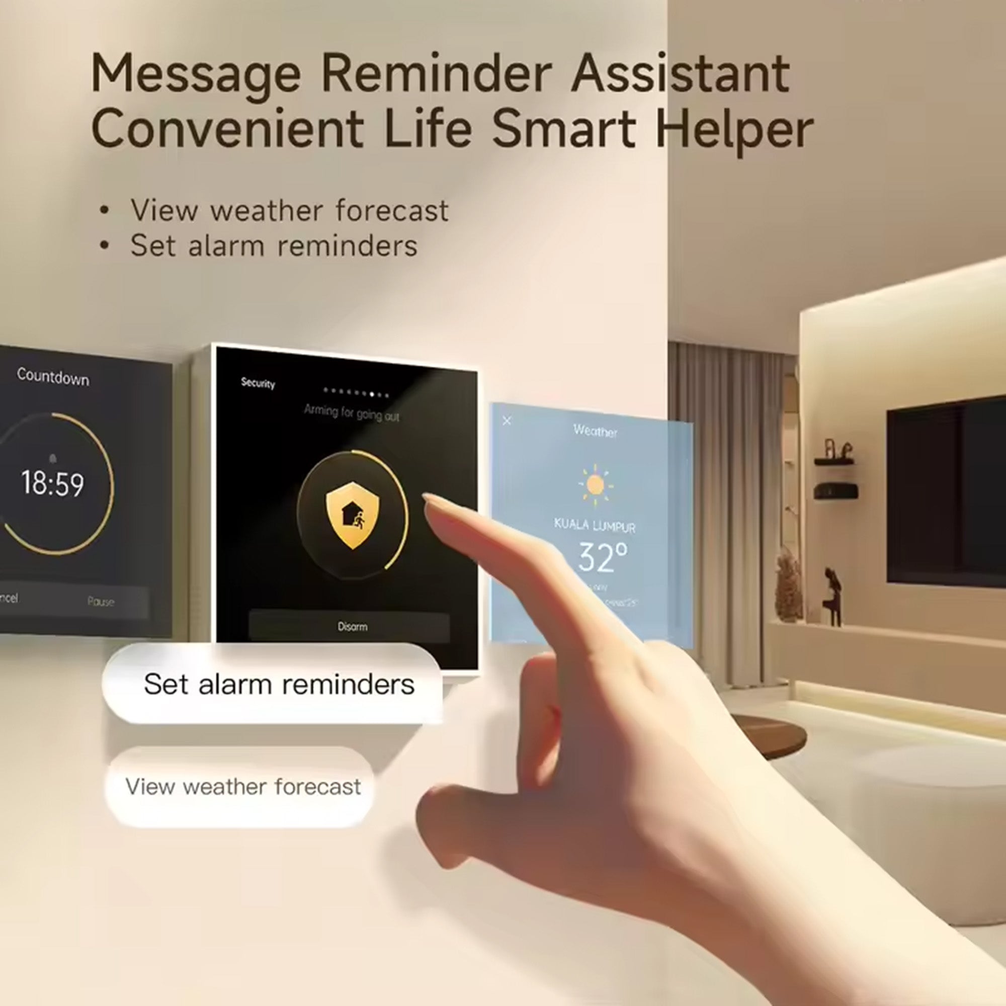 Orvibo MixPad M5 – Smart Voice Control Panel for Whole Home Automation