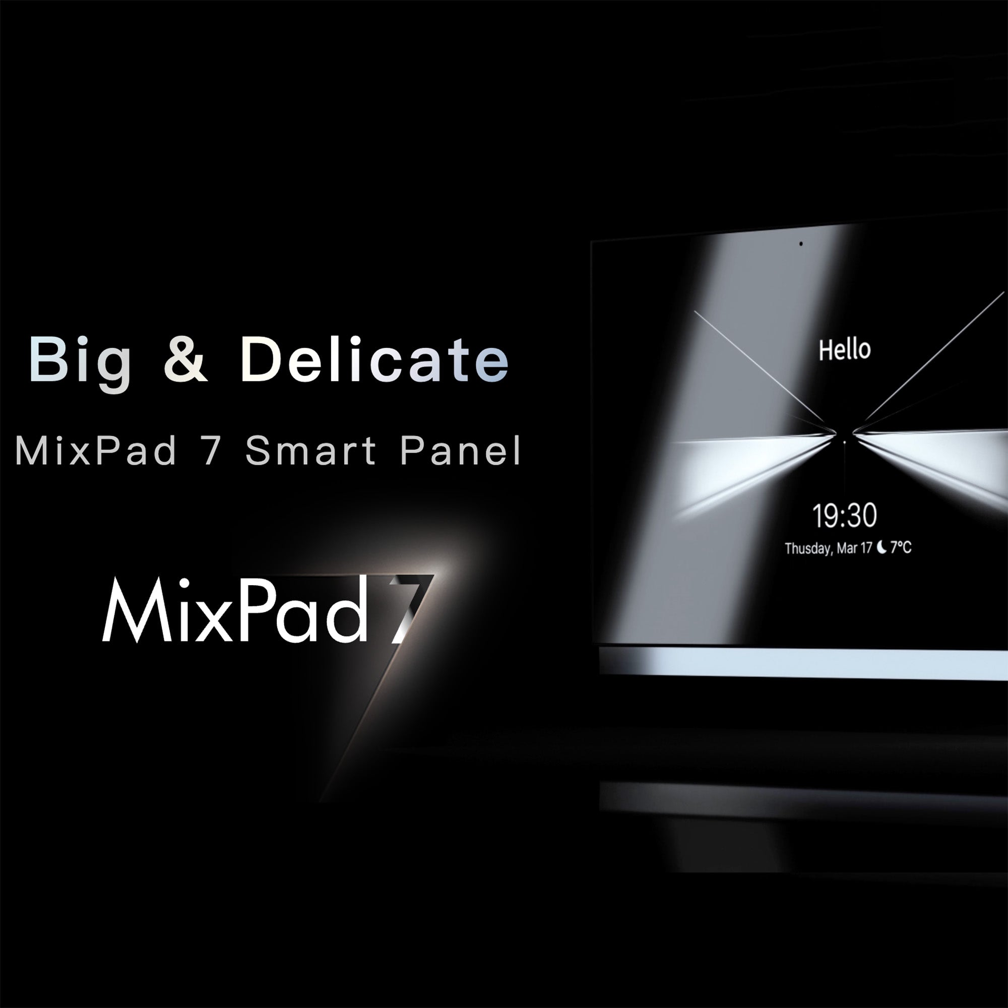 ORVIBO MixPad 7 – 7″ Smart Home Control Panel (Zigbee / Wi-Fi / Ethernet)