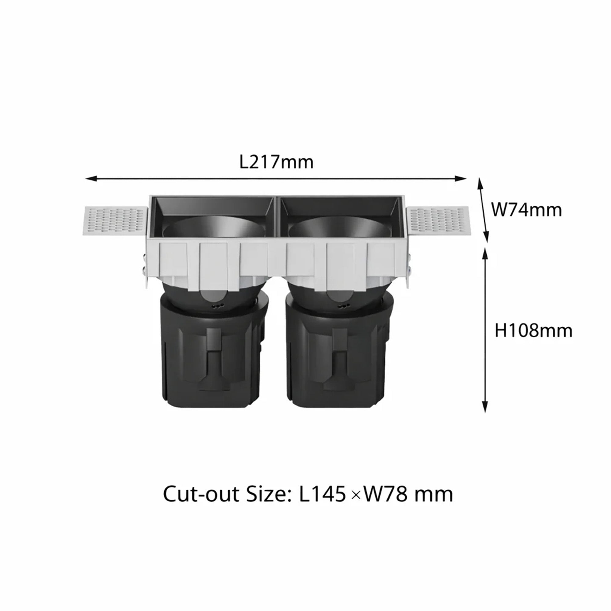 AT Smart Lighting COB Smart Downlight CCT (CL121) – Tunable White LED Downlight